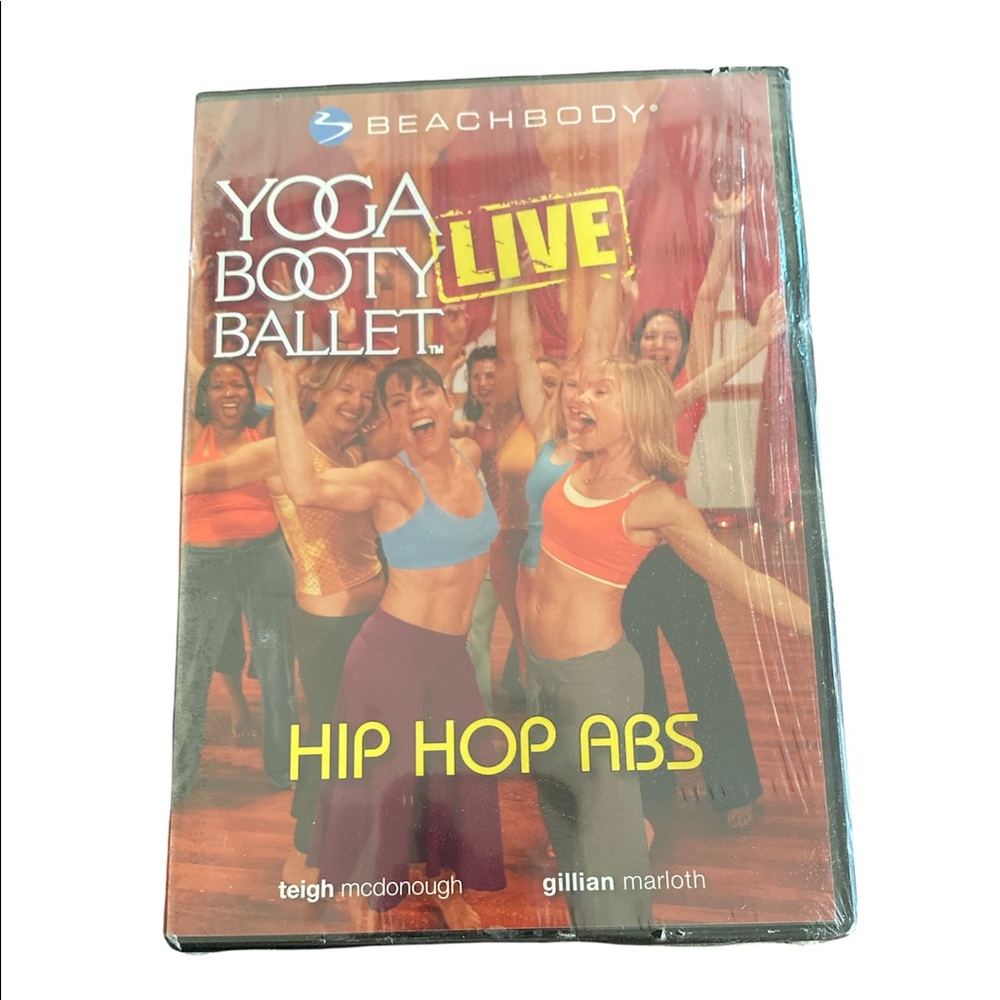 Yoga Booty Ballet Hip Hop Abs DVD (BRAND NEW AND SEALED)